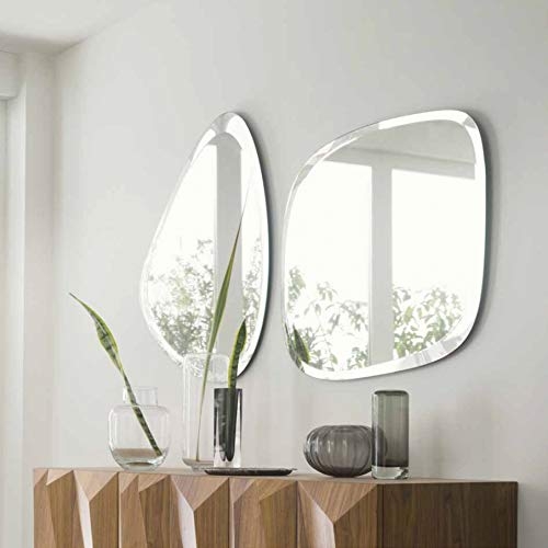 Quality Glass Frameless Glass Wall Mirror (Silver, 18 X 24 Inch)